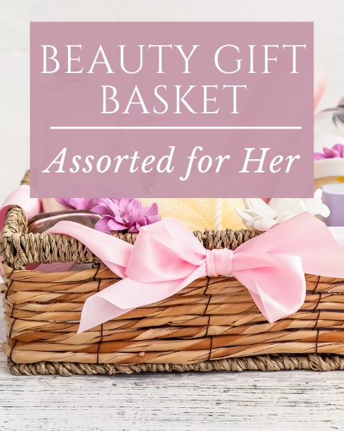 Assorted Beauty Gift Basket for Her